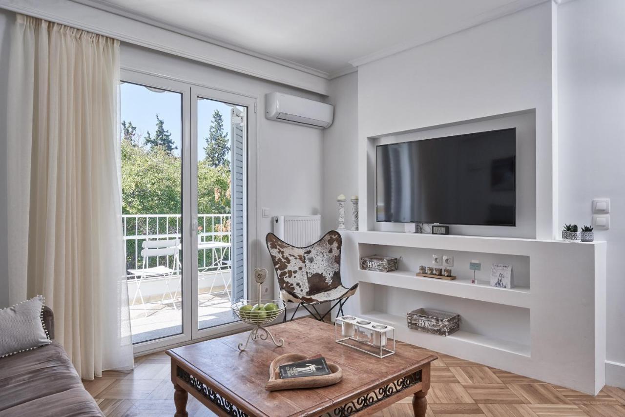 Marvelous N Bright Apt Next To Megaro Mousikis Athen Exterior foto